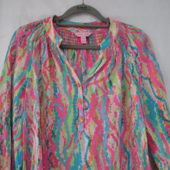 Lilly Pulitzer XS Dripping in Jewels Elsa Tunic Shirt - Picture 3 of 8